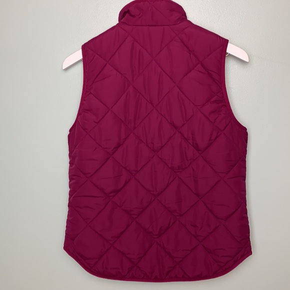 J Crew Quilted Puffer Vest Size Small - Picture 5 of 8